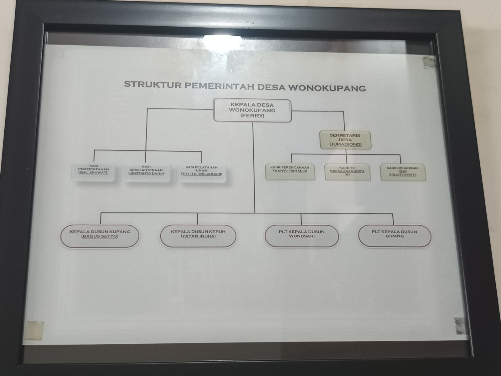Struktur Organisasi Desa